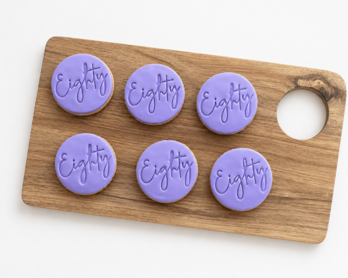 Beautifully decorated sugar cookies with icing